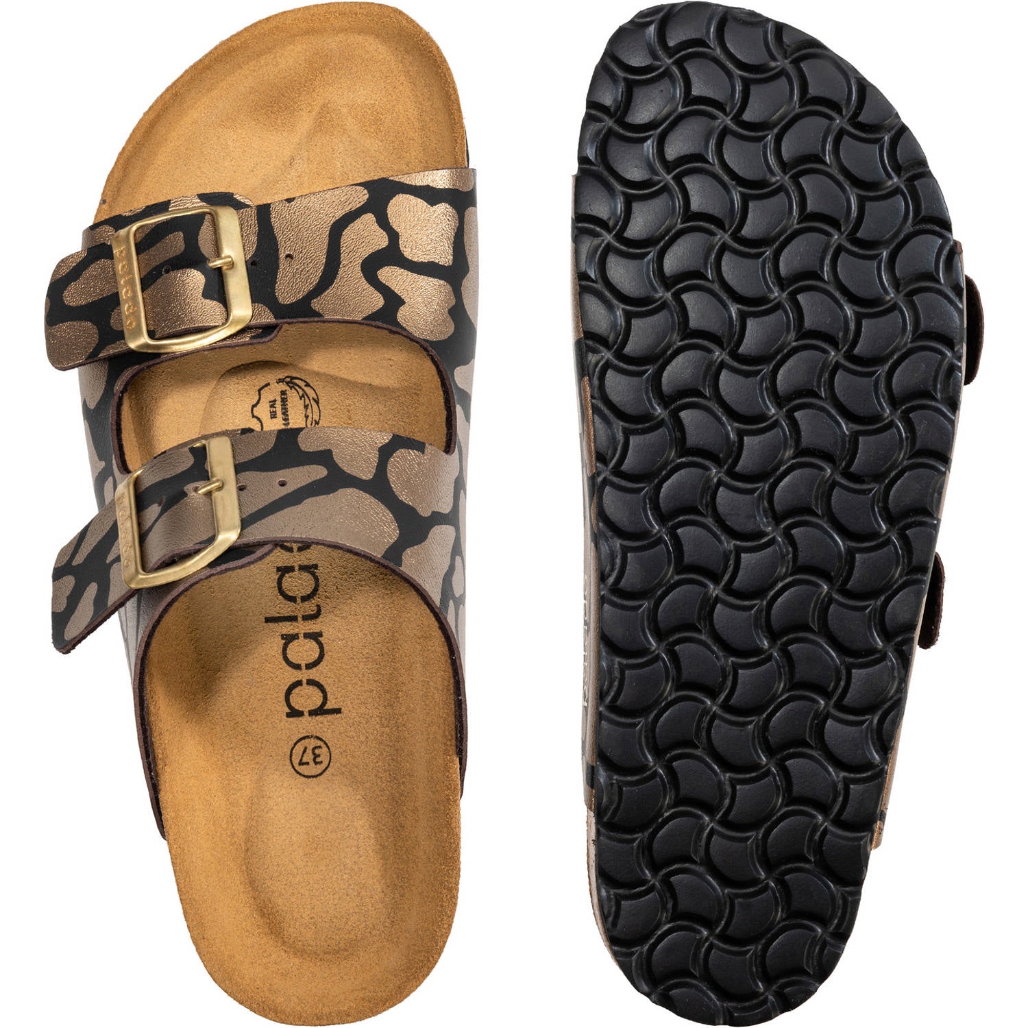 Korfu Print Bronze/Gold