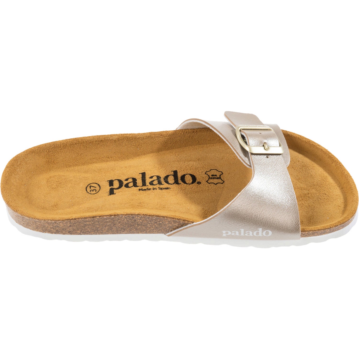 Malta Metallic Beige/Weiß