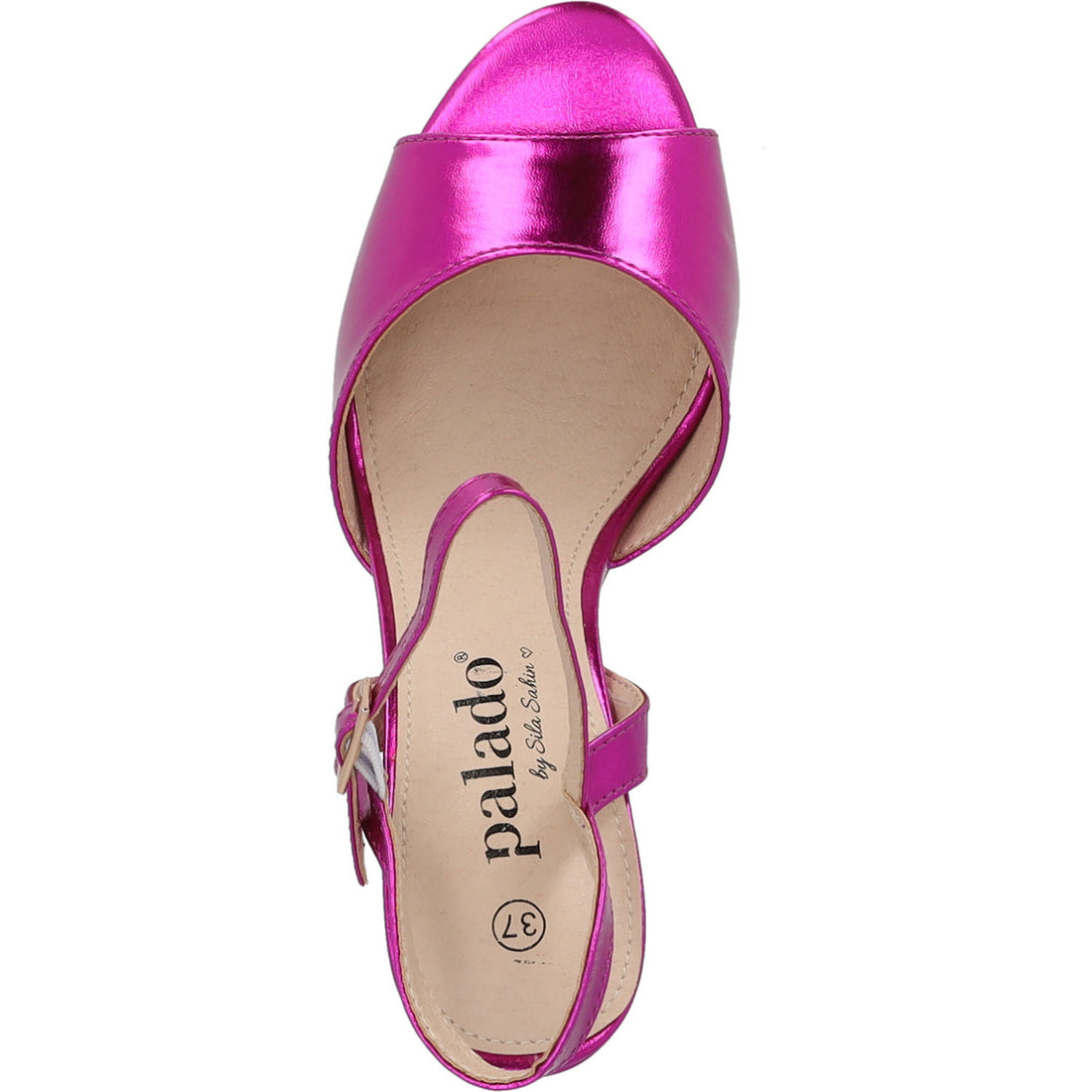 Temmi by Sila Sahin Fuchsia Metallic