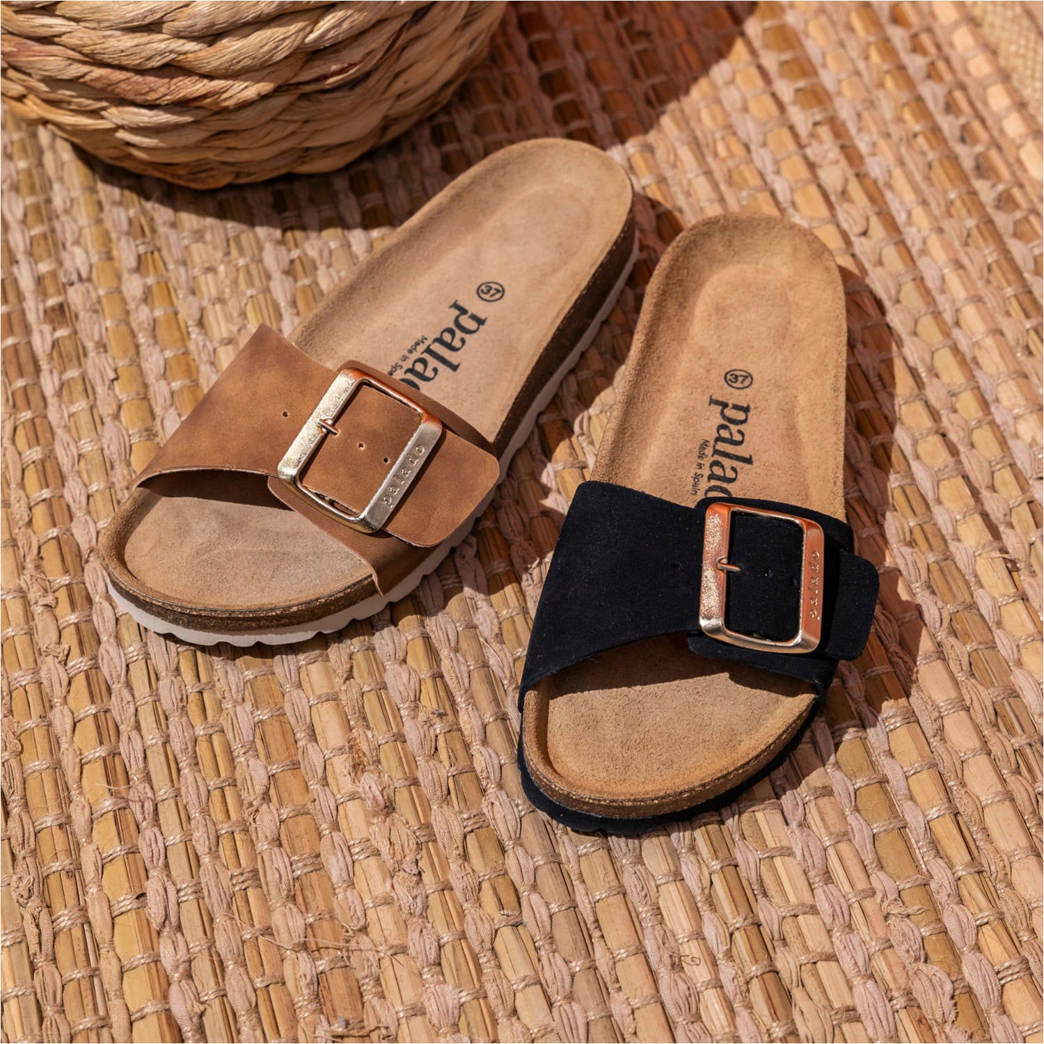 Malta EGS Velours Premium Leather Schwarz/Schnalle Gold