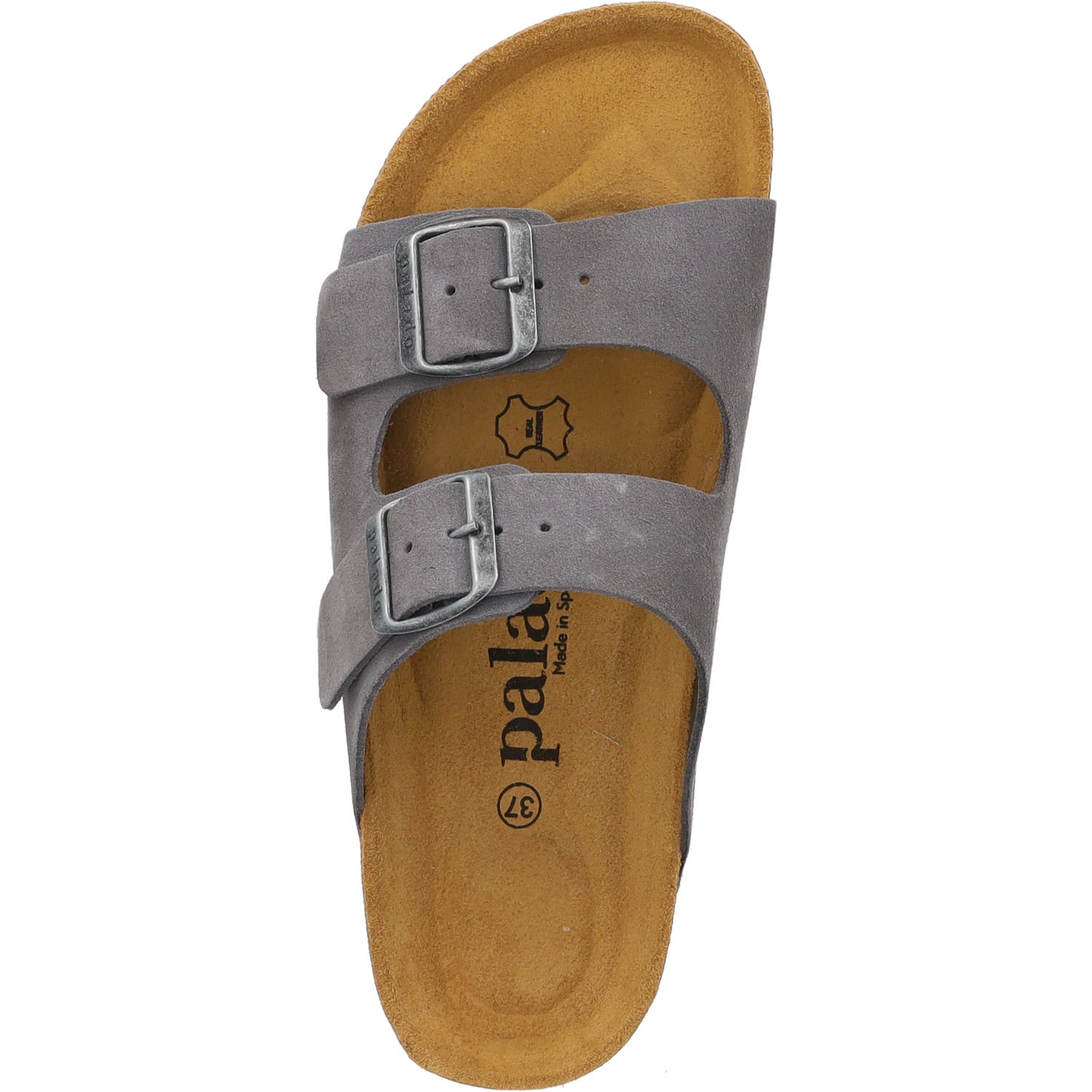 Korfu Velours Premium Leather Herren Grau