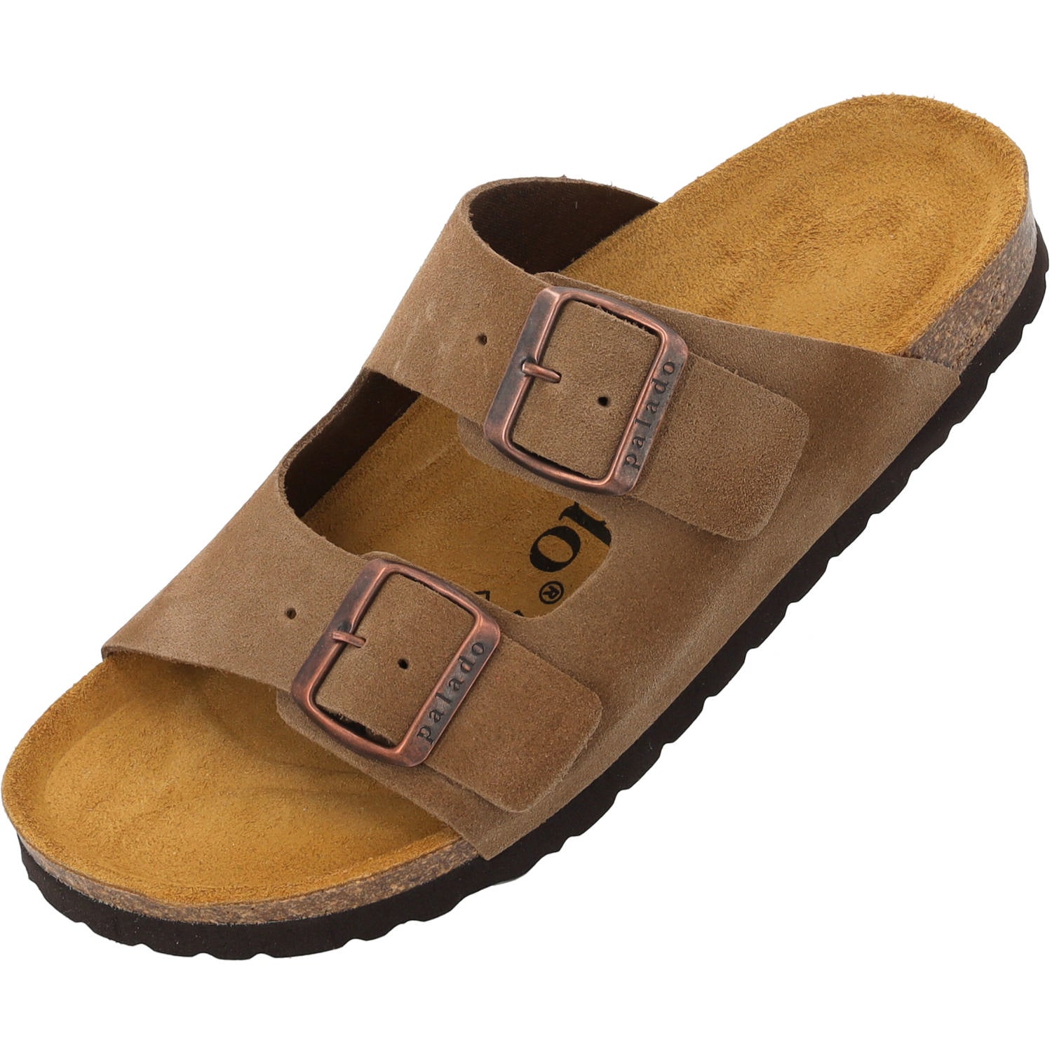 Korfu Velours Premium Leather Hellbraun