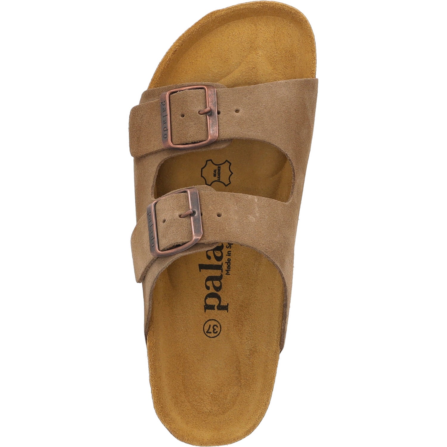 Korfu Velours Premium Leather Hellbraun