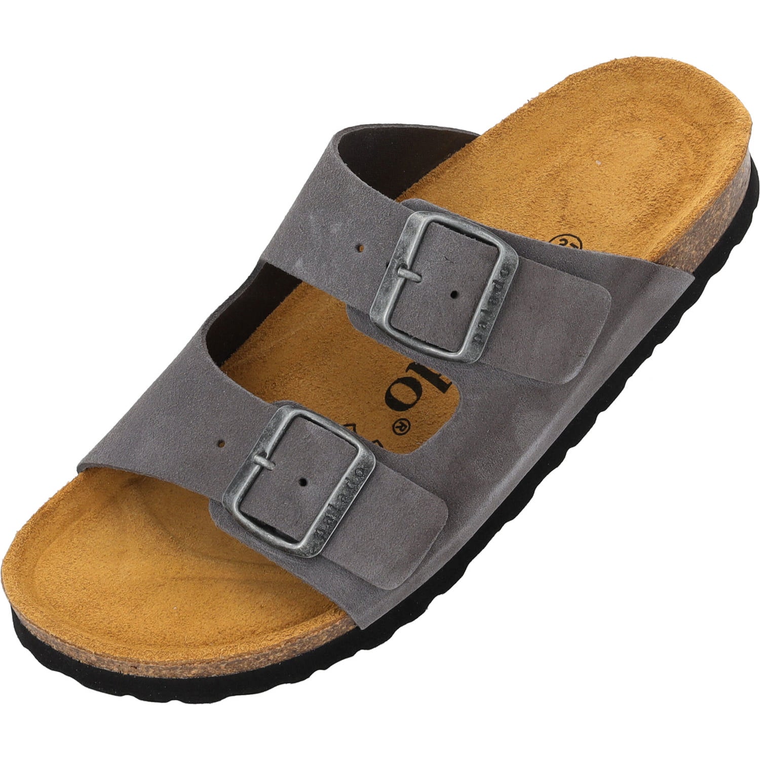 Korfu Velours Premium Leather Grau