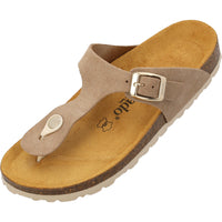 Kos Suede Premium Leather Beige