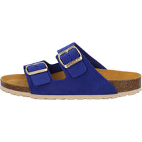 Korfu Suede Premium Leather Blau