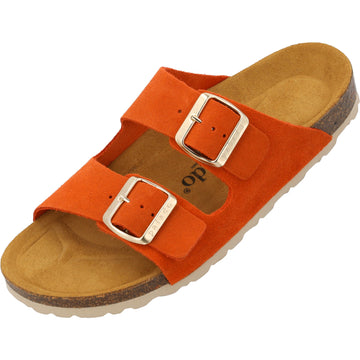 Korfu Suede Premium Leather Orange