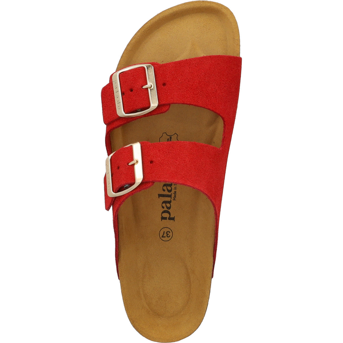 Korfu Suede Premium Leather Rot