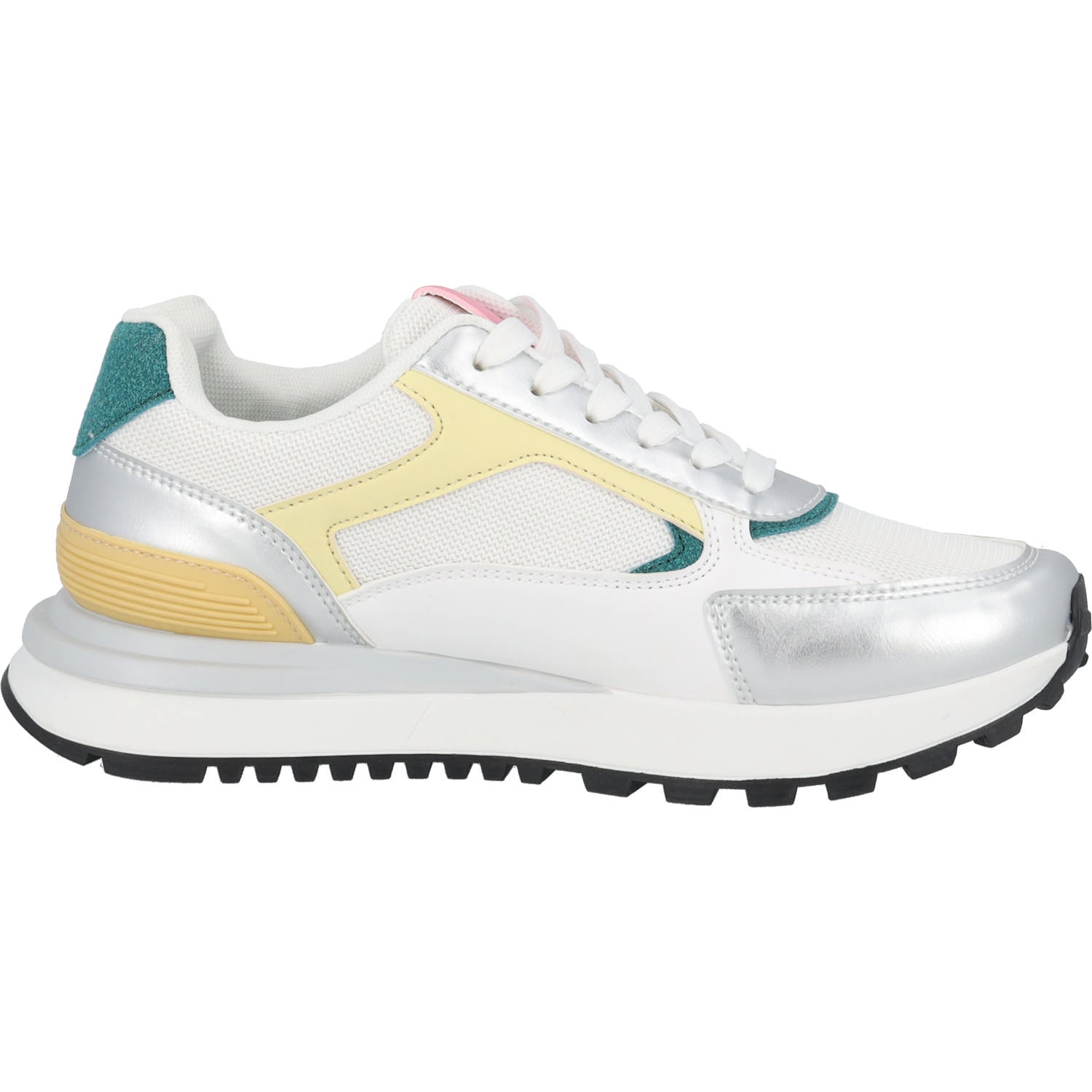 Delhera Weiß/Gelb/Pink