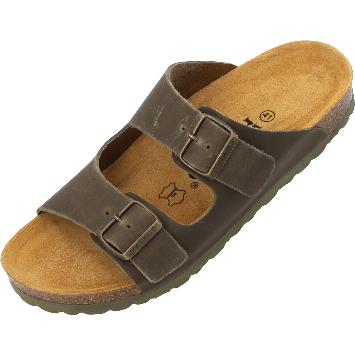 Korfu Oiled Premium Leather Herren Khaki