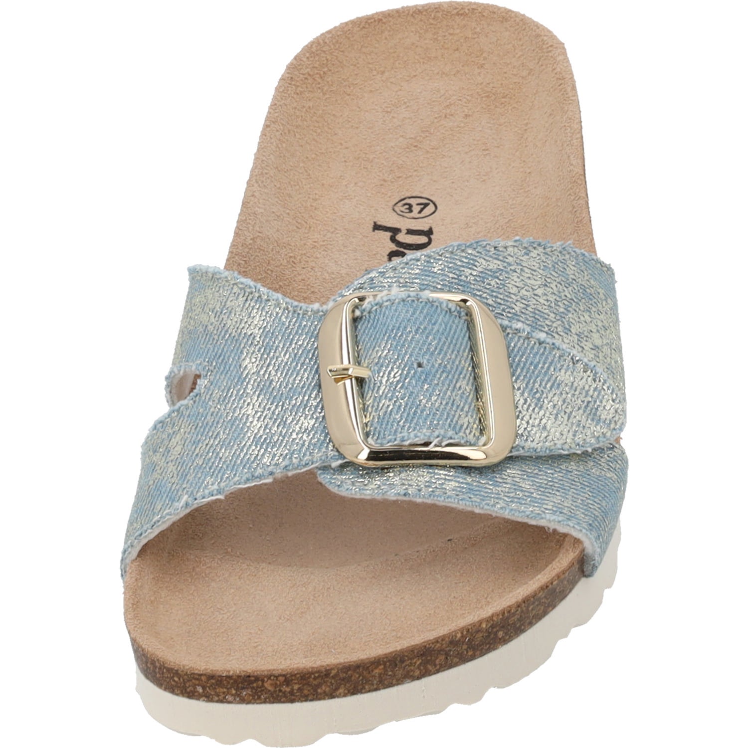 Tinos Jeans Hellblau/Gold