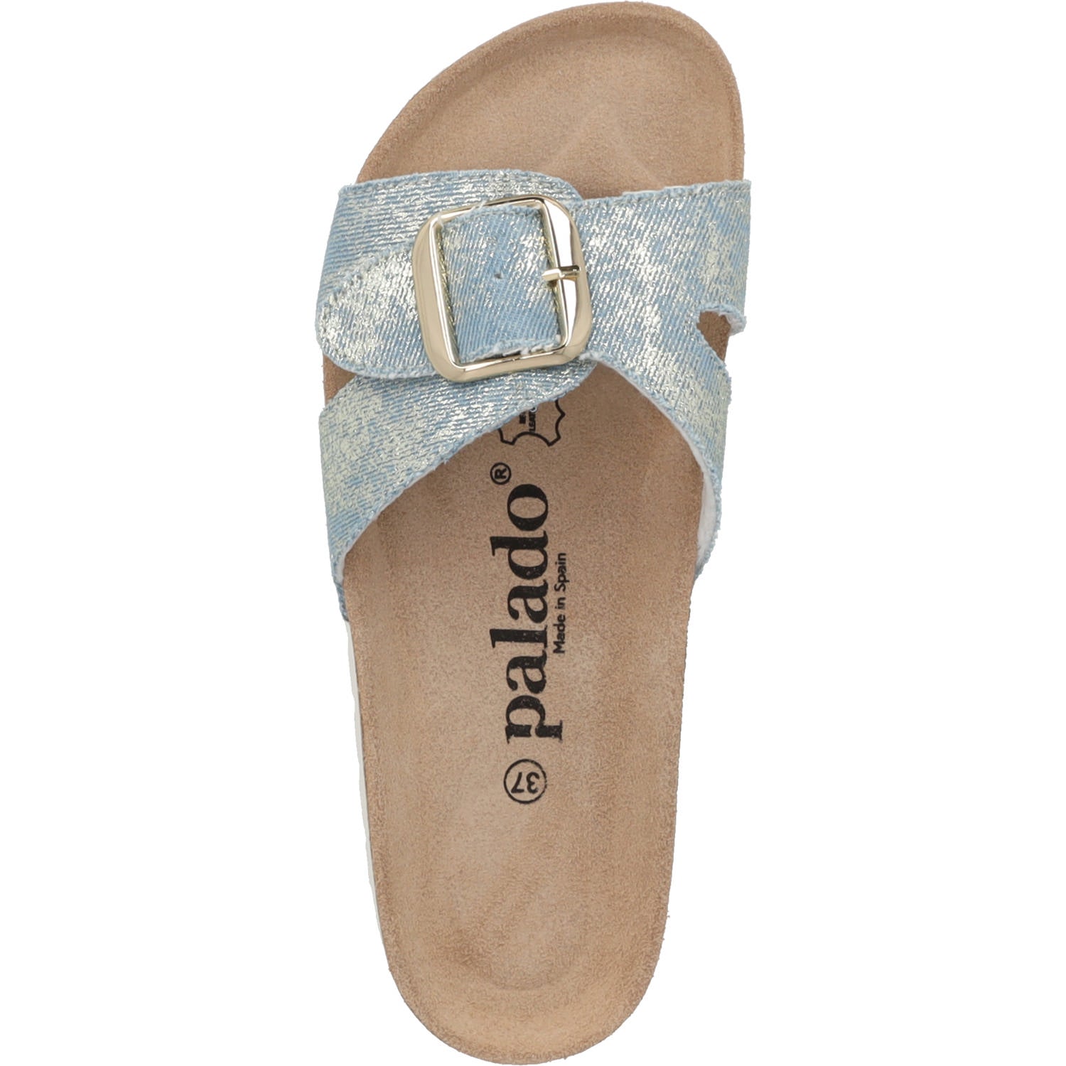 Tinos Jeans Hellblau/Gold