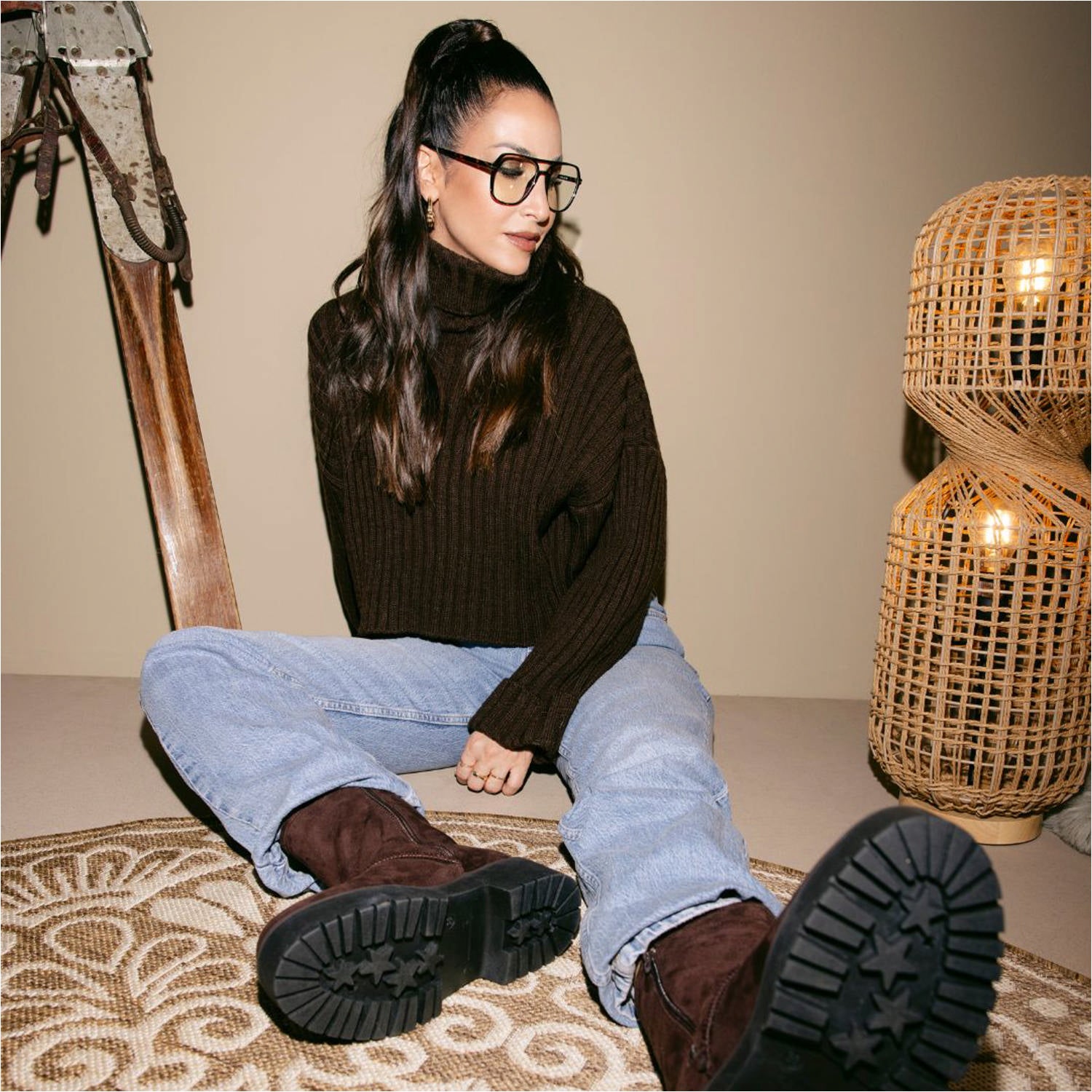 Alutha by Sila Sahin Dunkelbraun