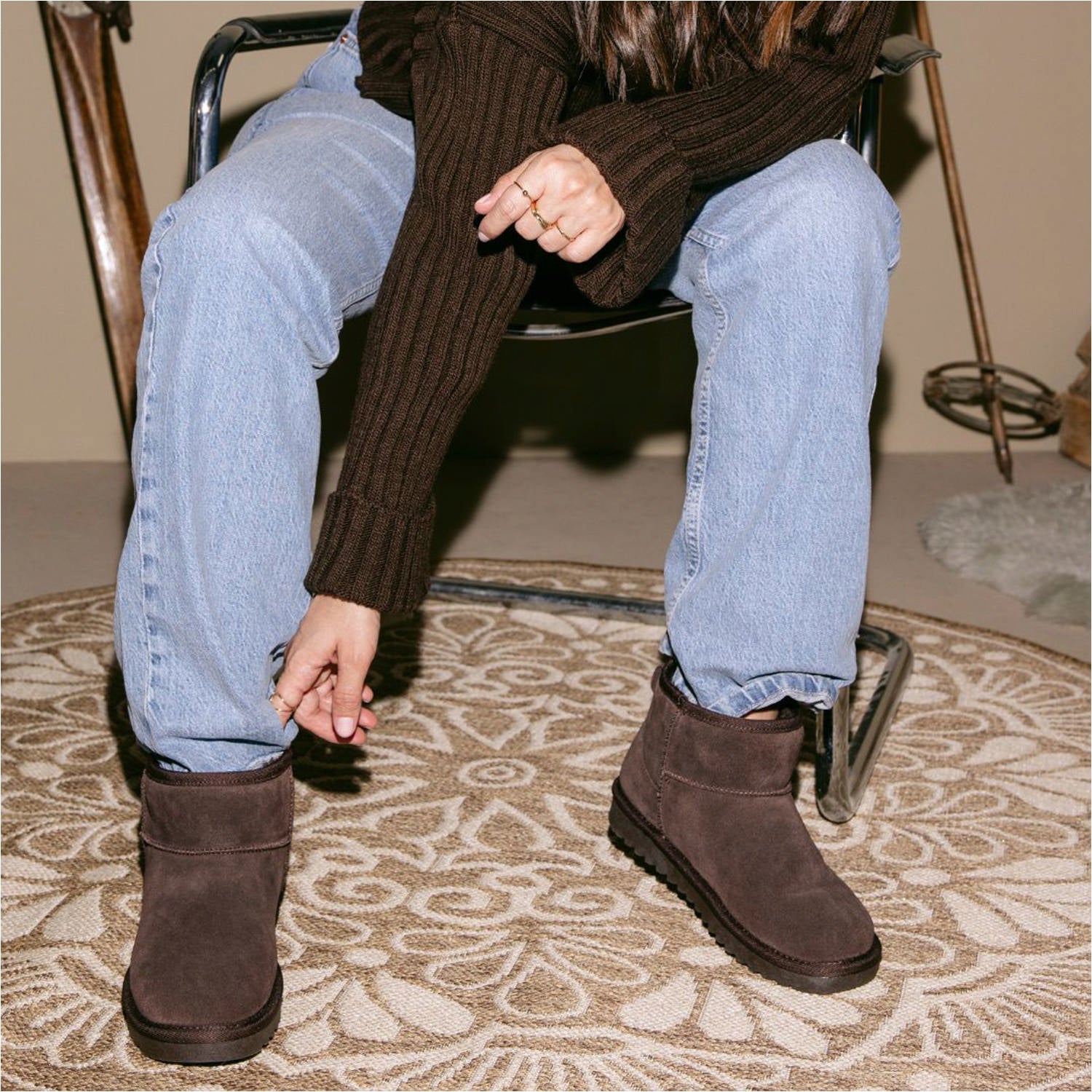 Ausia by Sila Sahin Dunkelbraun