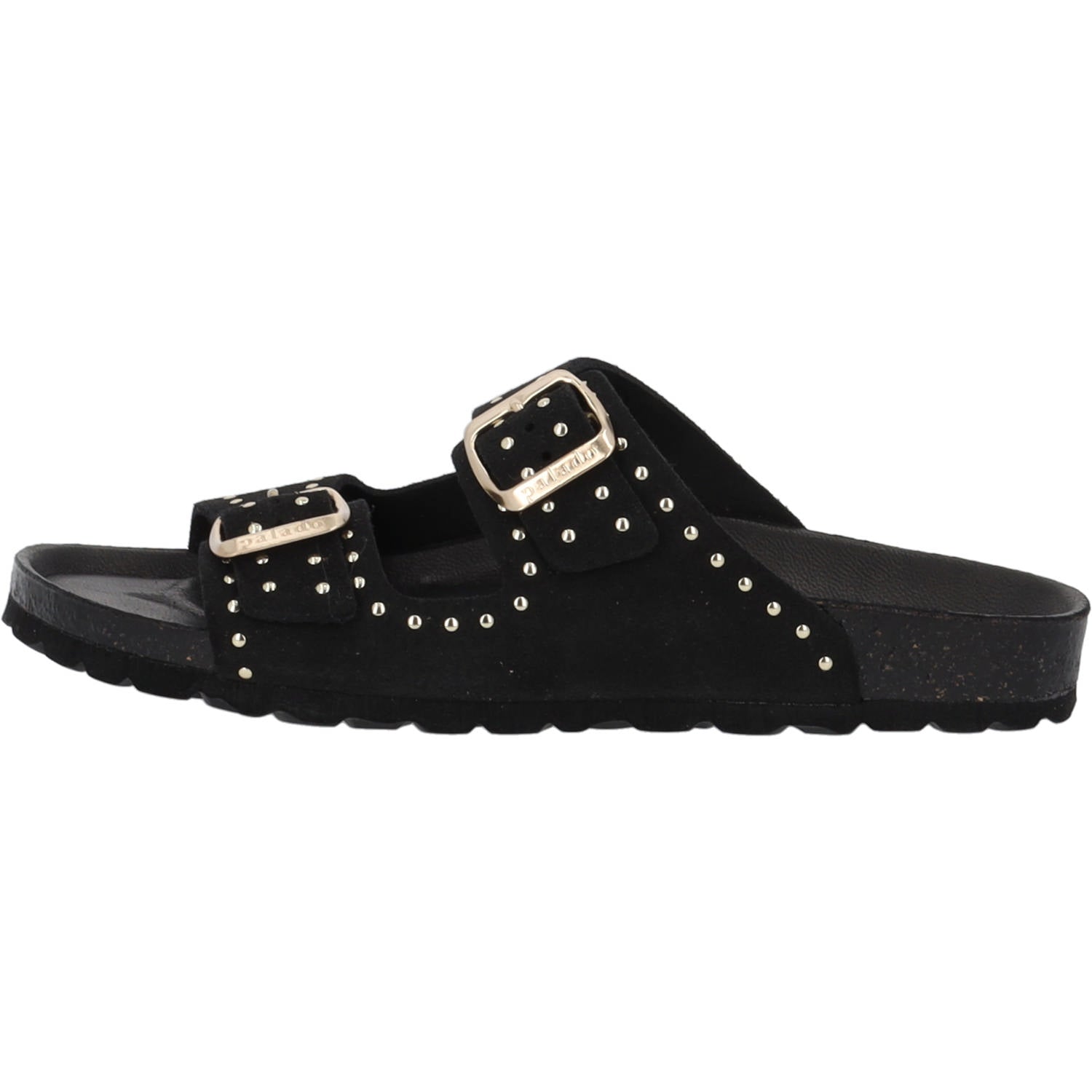 Elaha Rivet Velours Premium Leather Schwarz