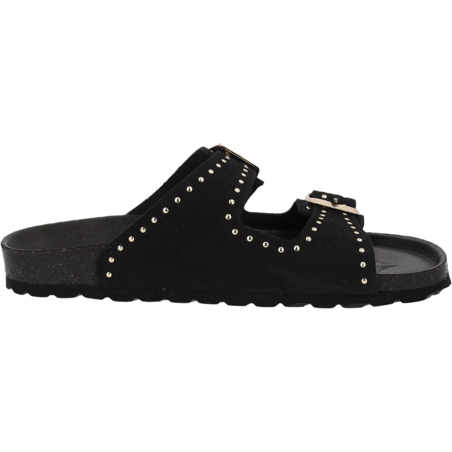 Elaha Rivet Velours Premium Leather Schwarz