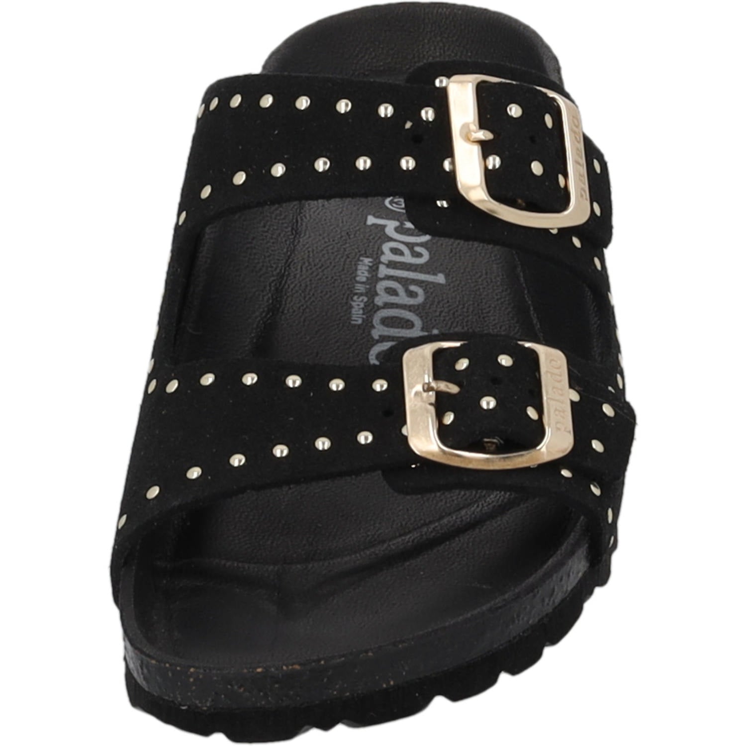 Elaha Rivet Velours Premium Leather Schwarz
