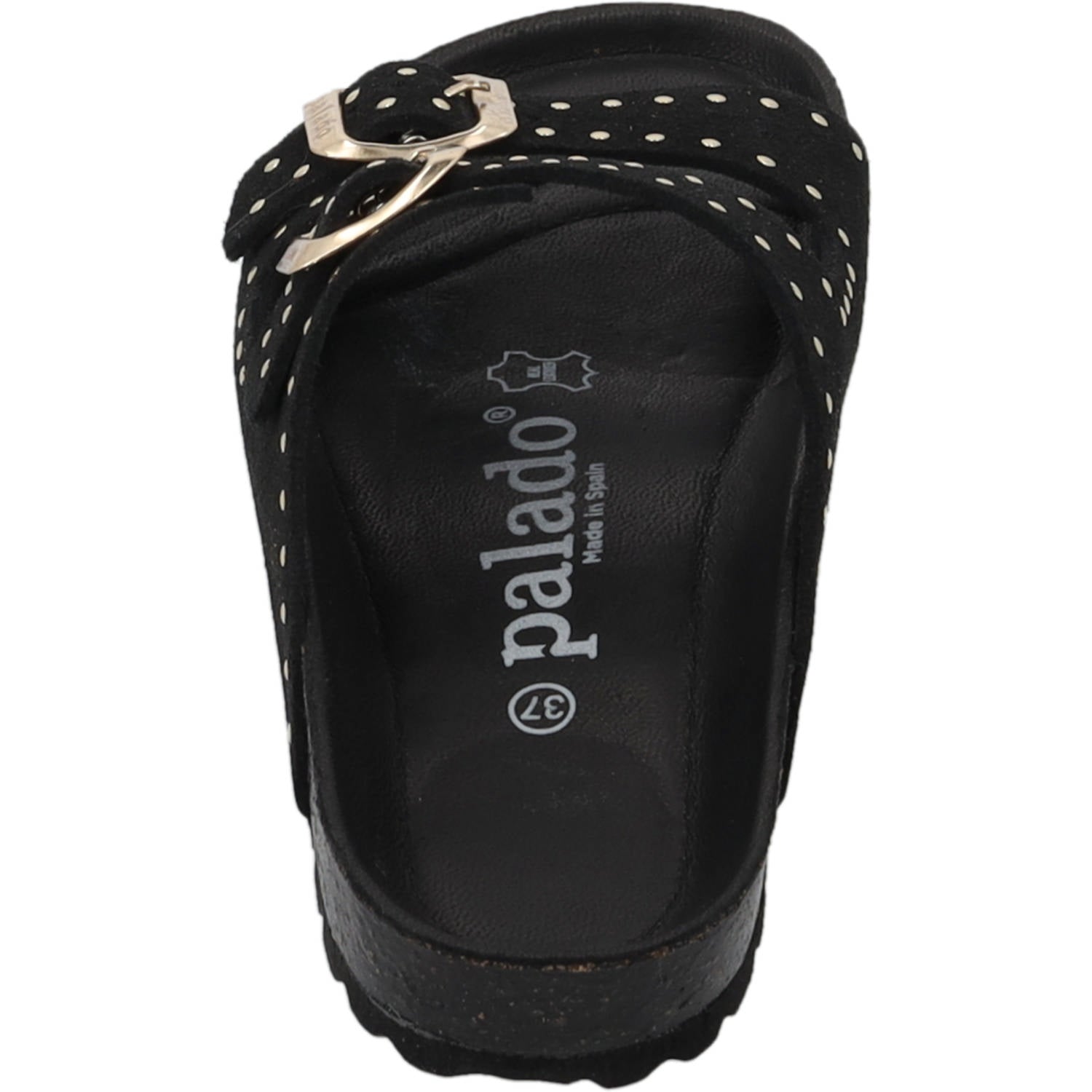 Elaha Rivet Velours Premium Leather Schwarz