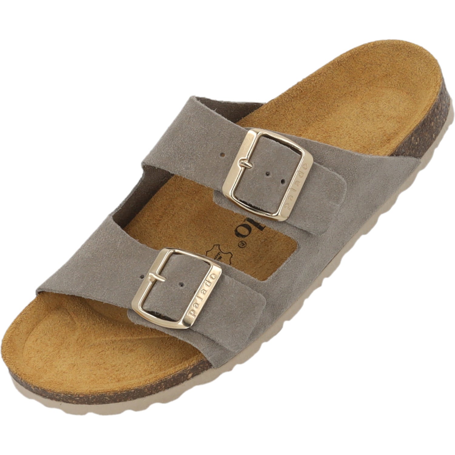 Korfu Suede Premium Leather Grau