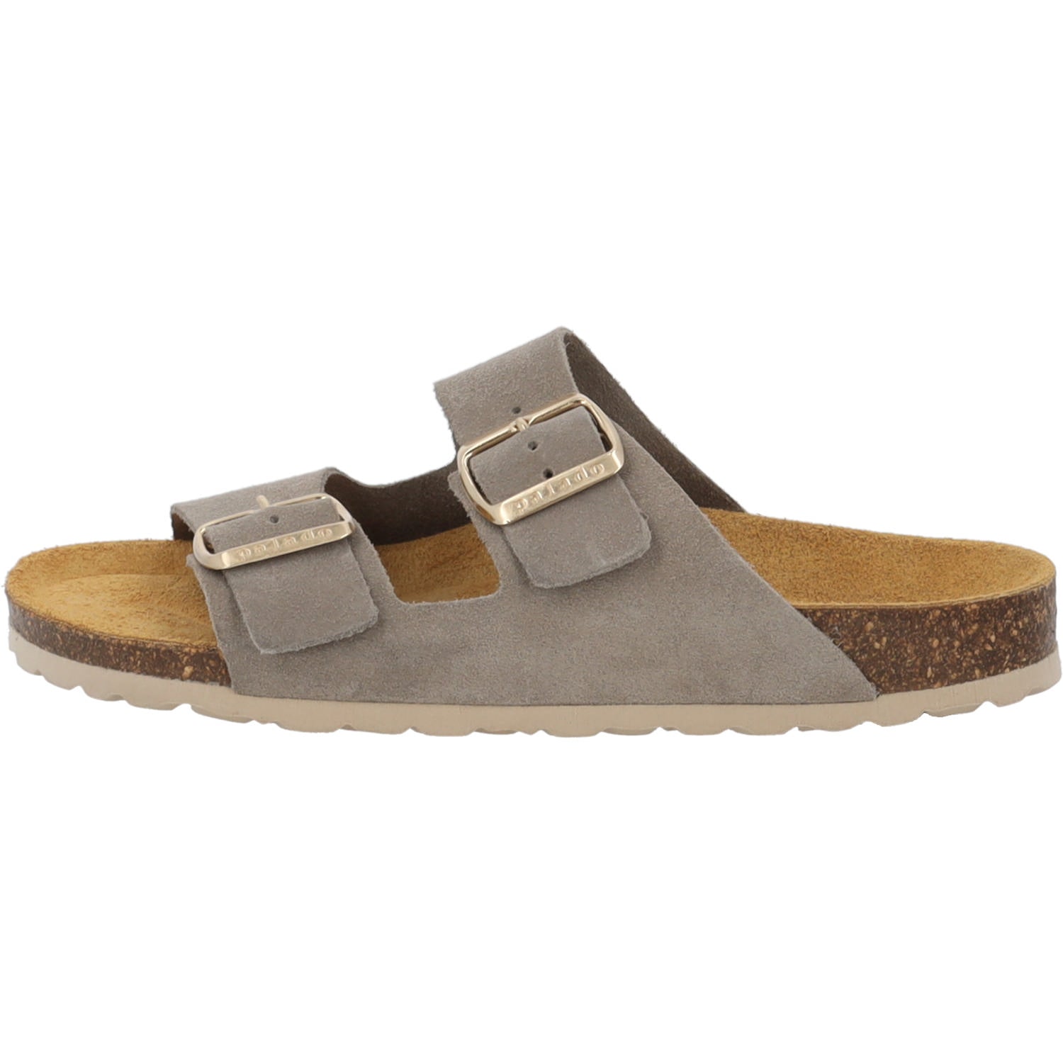 Korfu Suede Premium Leather Grau