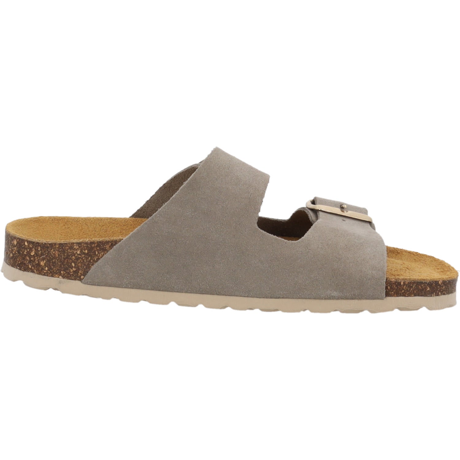 Korfu Suede Premium Leather Grau