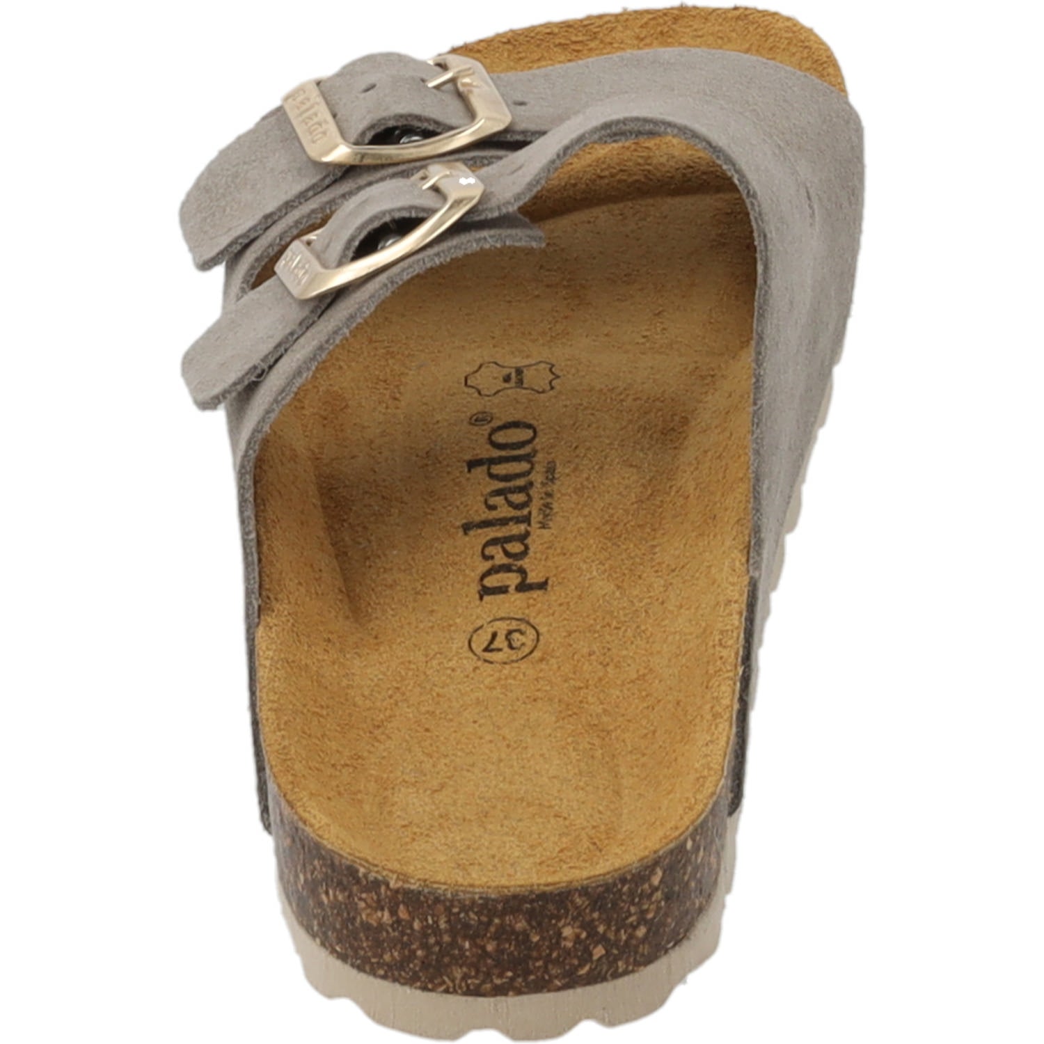 Korfu Suede Premium Leather Grau
