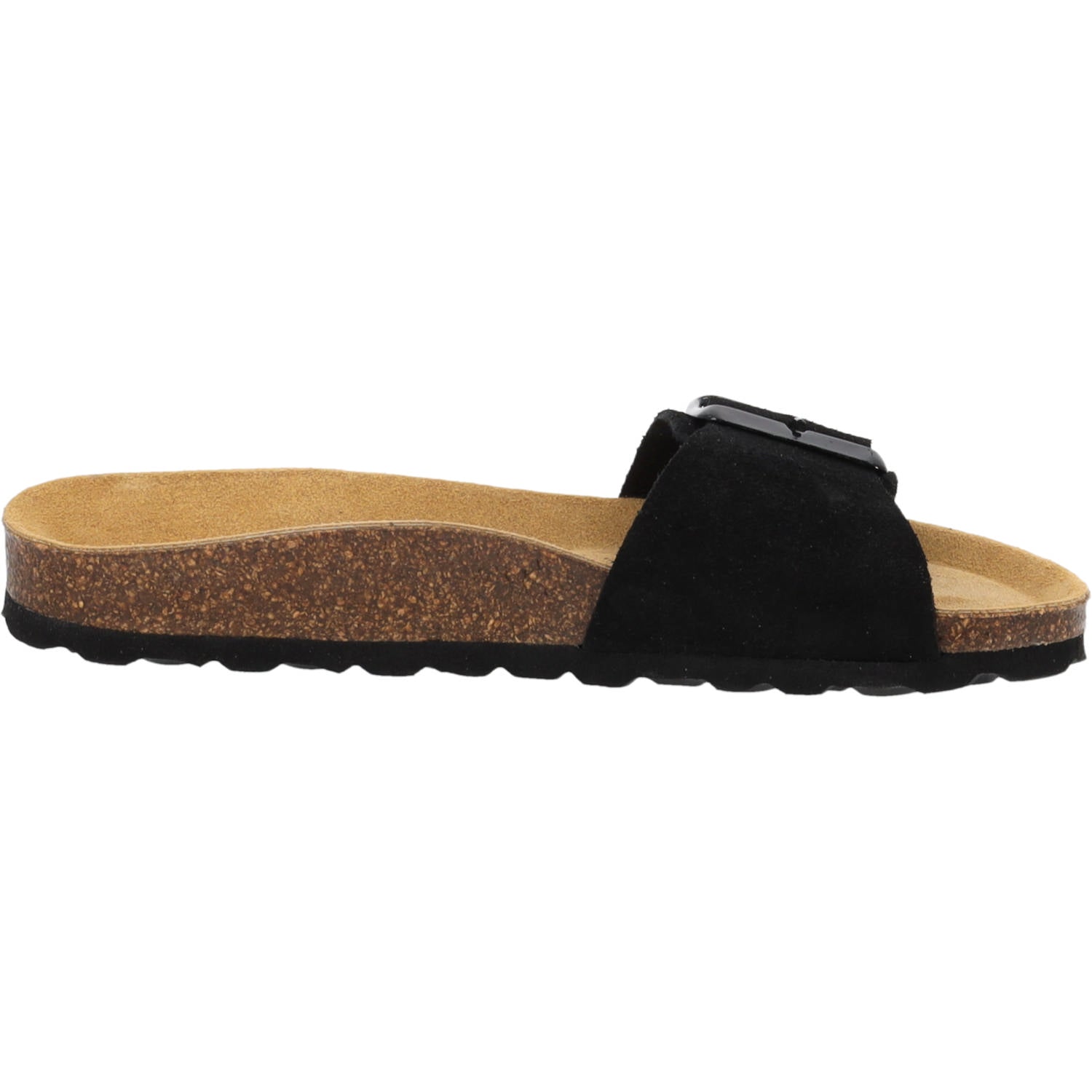 Malta EGS Velours Premium Leather Schwarz/Schnalle Schwarz