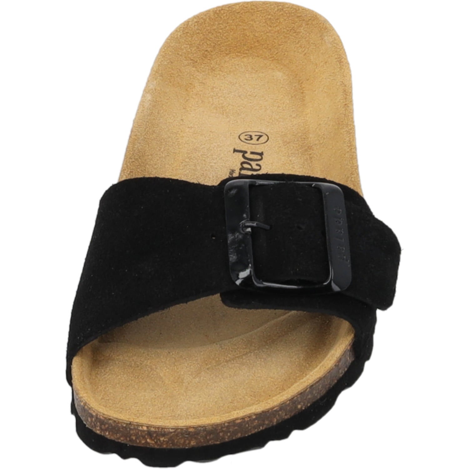 Malta EGS Velours Premium Leather Schwarz/Schnalle Schwarz