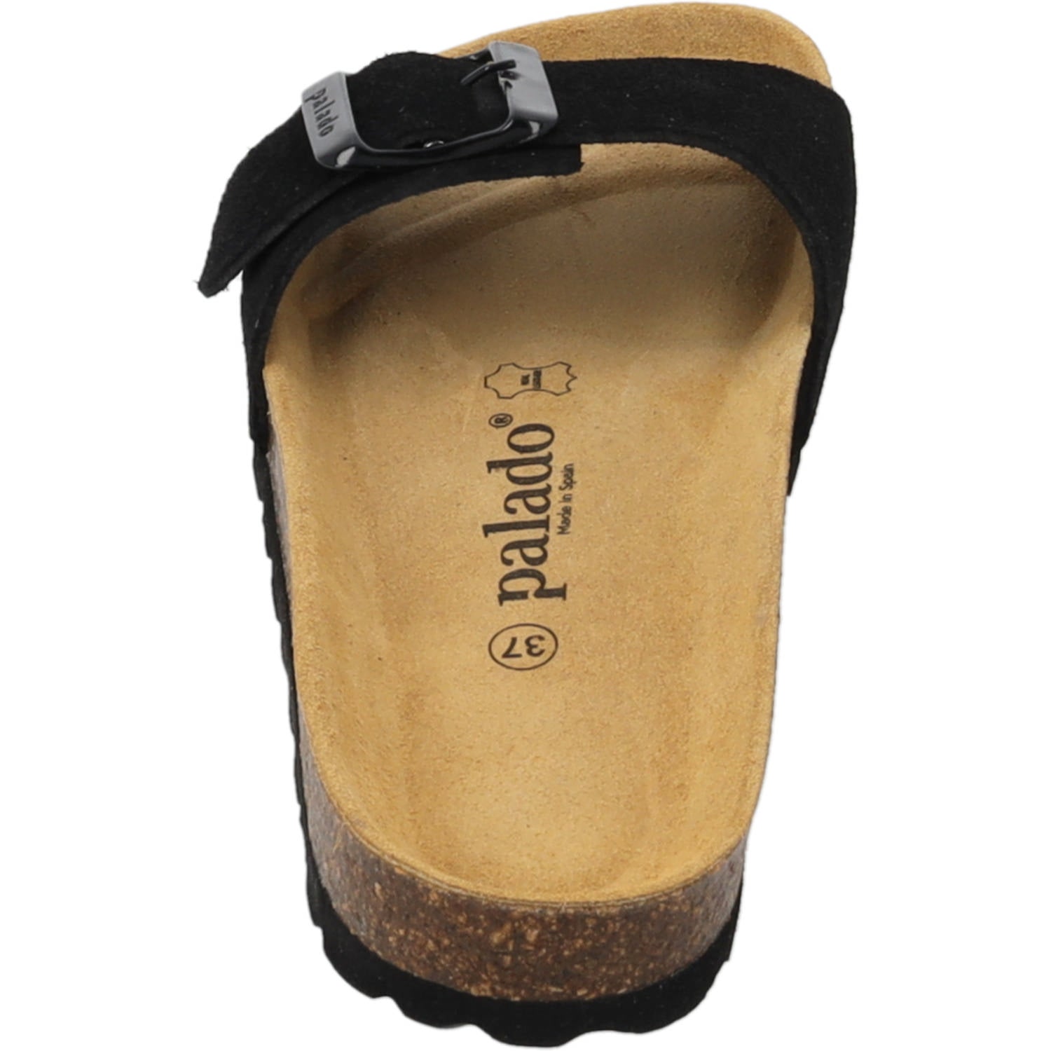 Malta EGS Velours Premium Leather Schwarz/Schnalle Schwarz