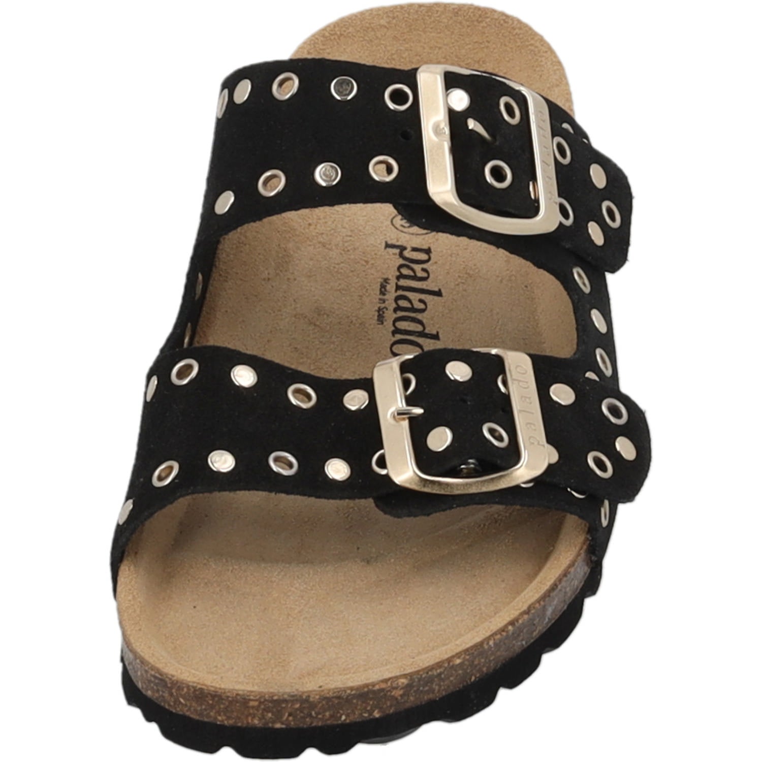 Korfu Bistud Suede Premium Leather Schwarz