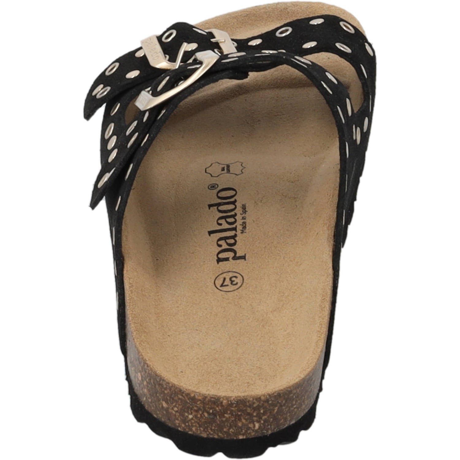 Korfu Bistud Suede Premium Leather Schwarz