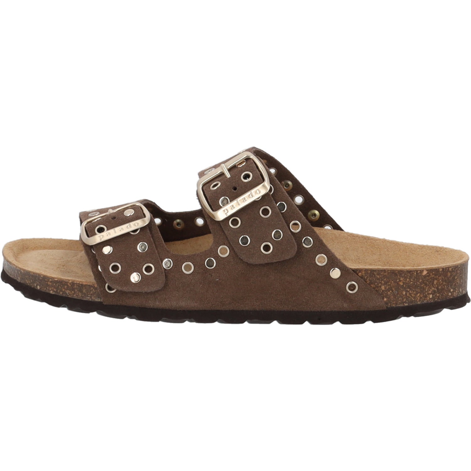 Korfu Bistud Suede Premium Leather Dunkelbraun