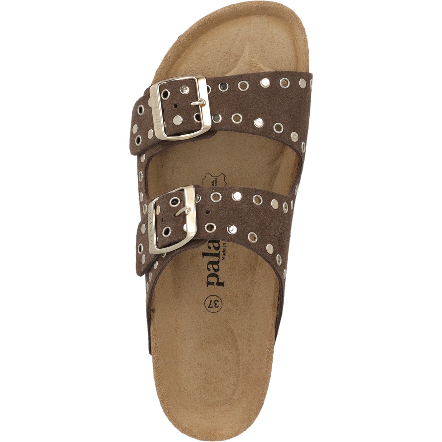 Korfu Bistud Suede Premium Leather Dunkelbraun