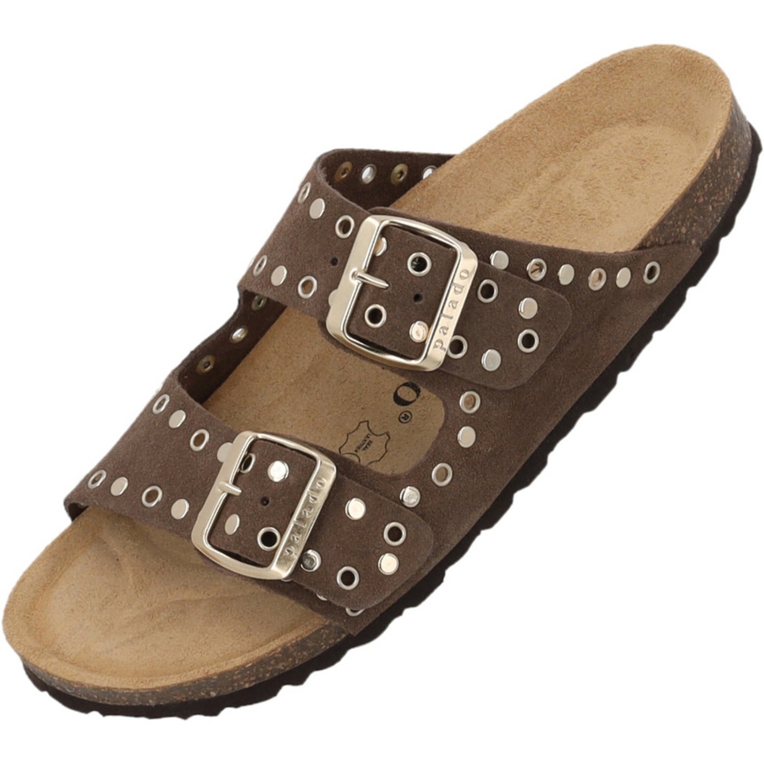 Korfu Bistud Suede Premium Leather Dunkelbraun