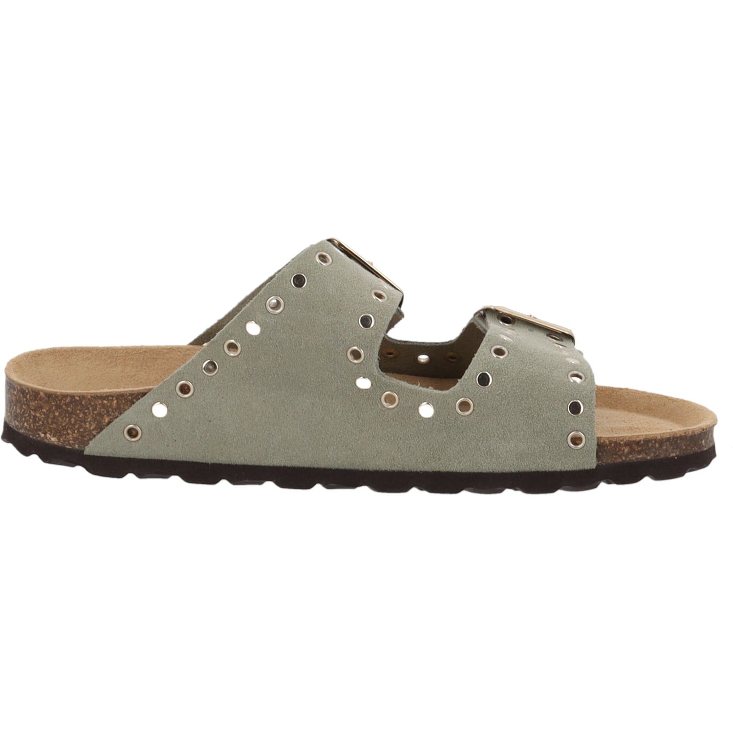 Korfu Bistud Suede Premium Leather Grün