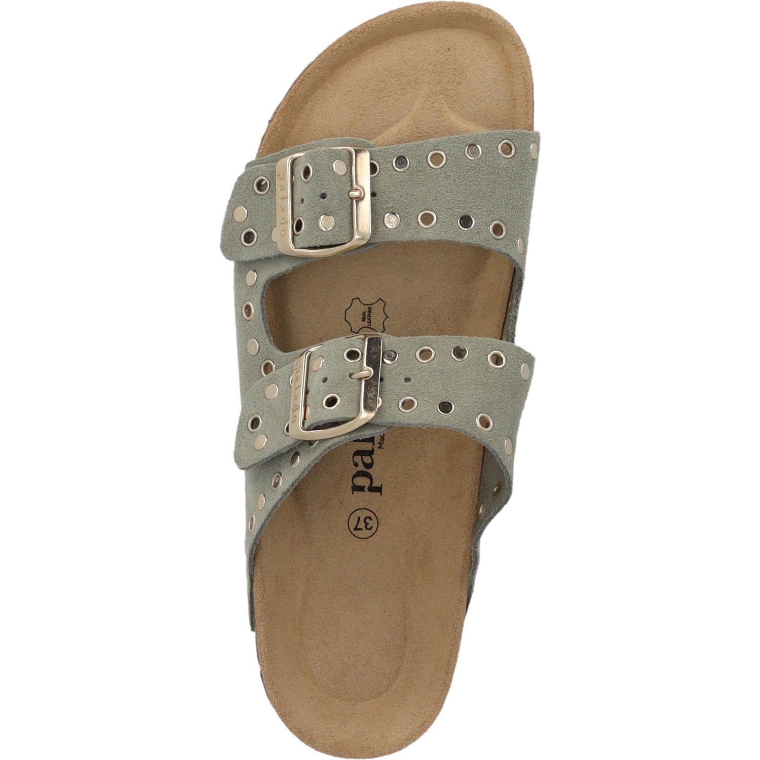 Korfu Bistud Suede Premium Leather Grün