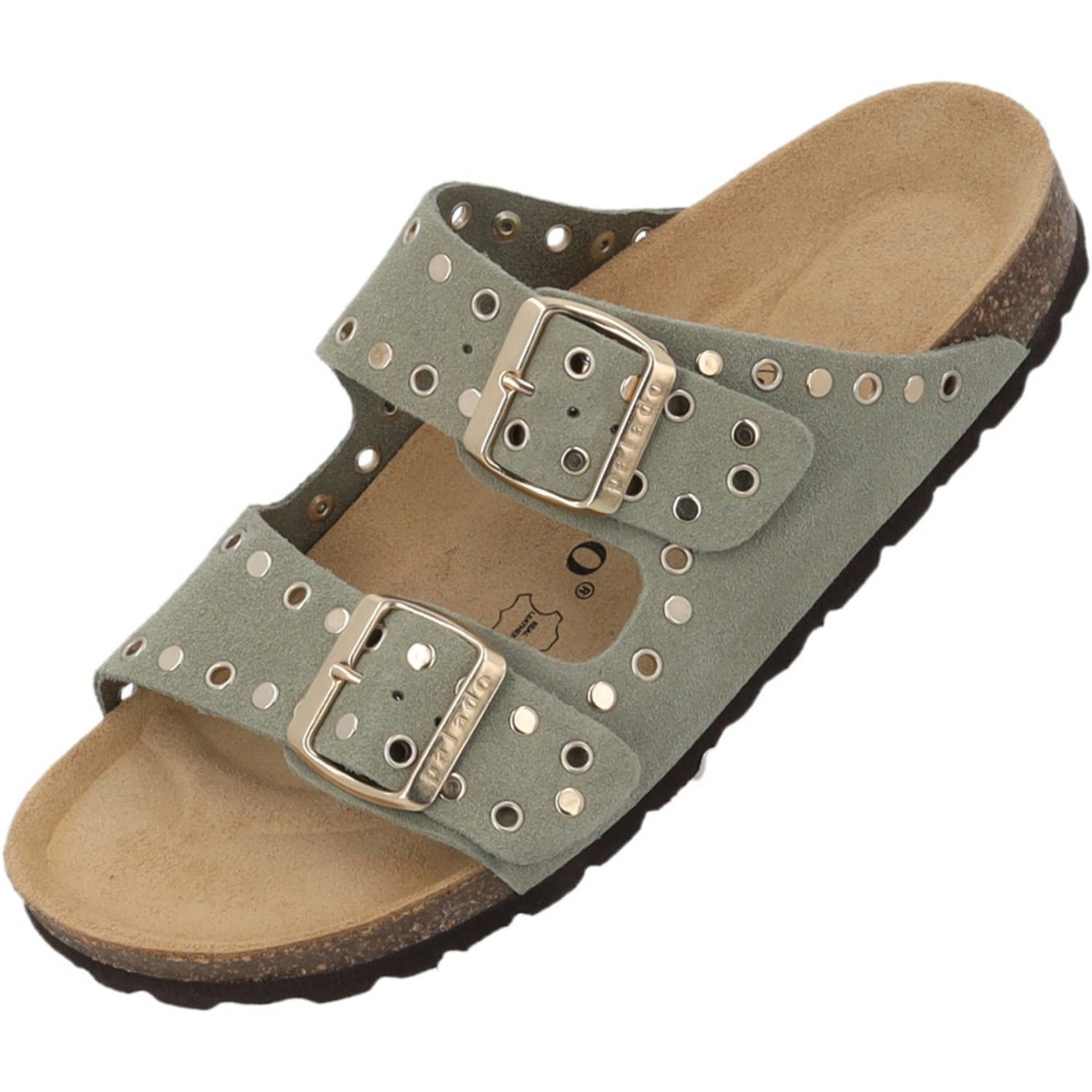 Korfu Bistud Suede Premium Leather Grün