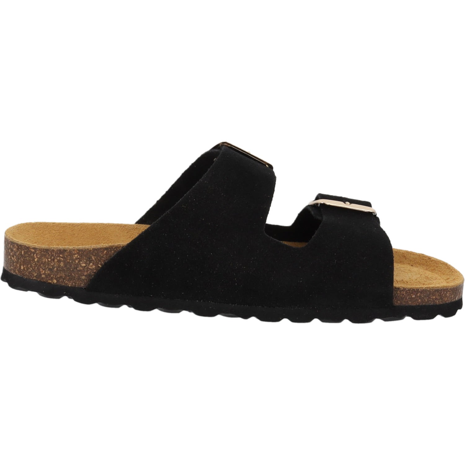 Korfu Suede Premium Leather Schwarz