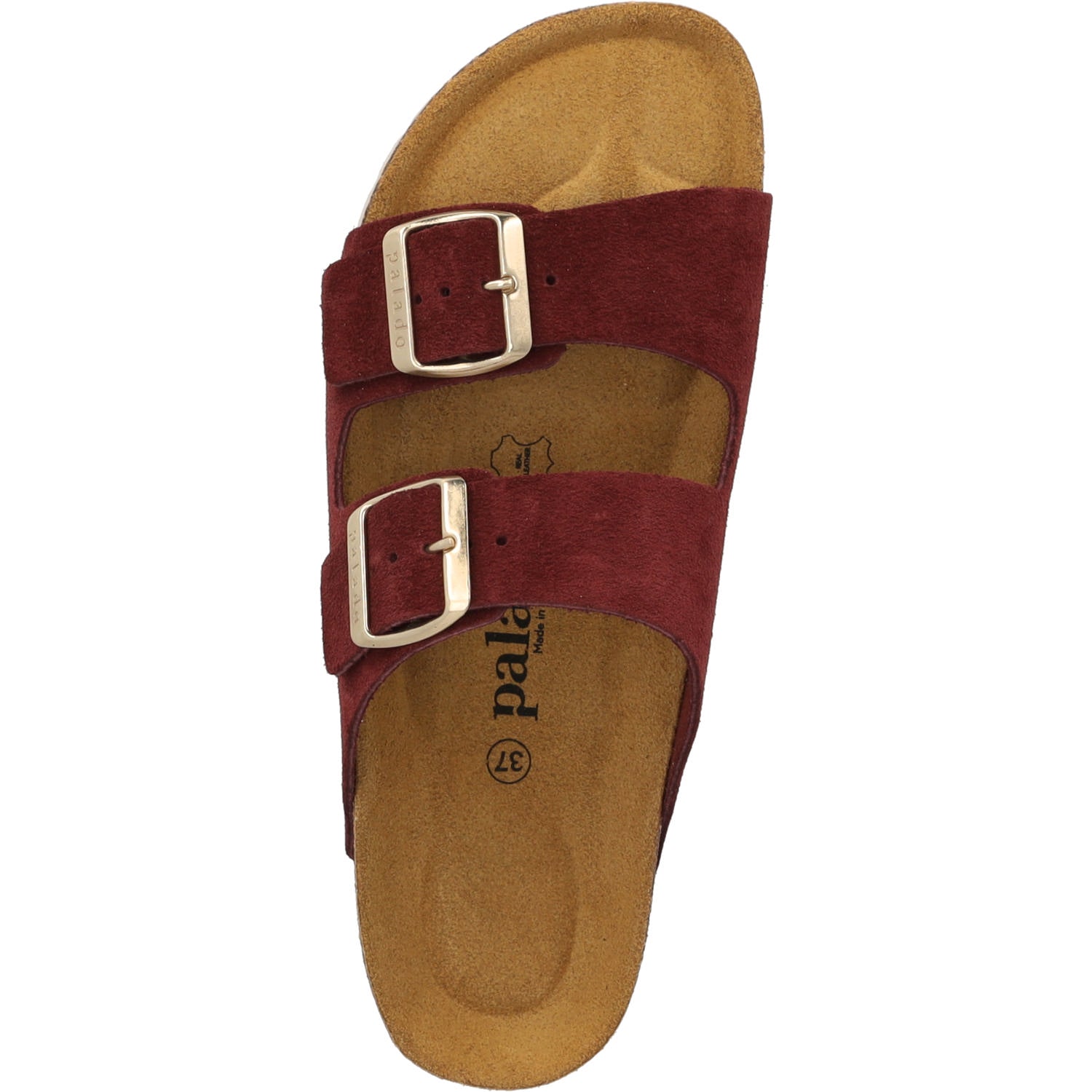 Korfu Suede Premium Leather Bordeaux