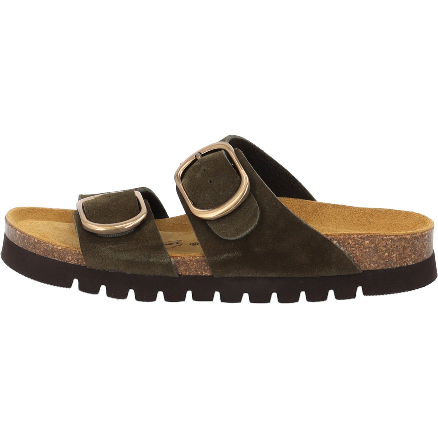 Samos OGS MP Velours Premium Leather Dunkeloliv