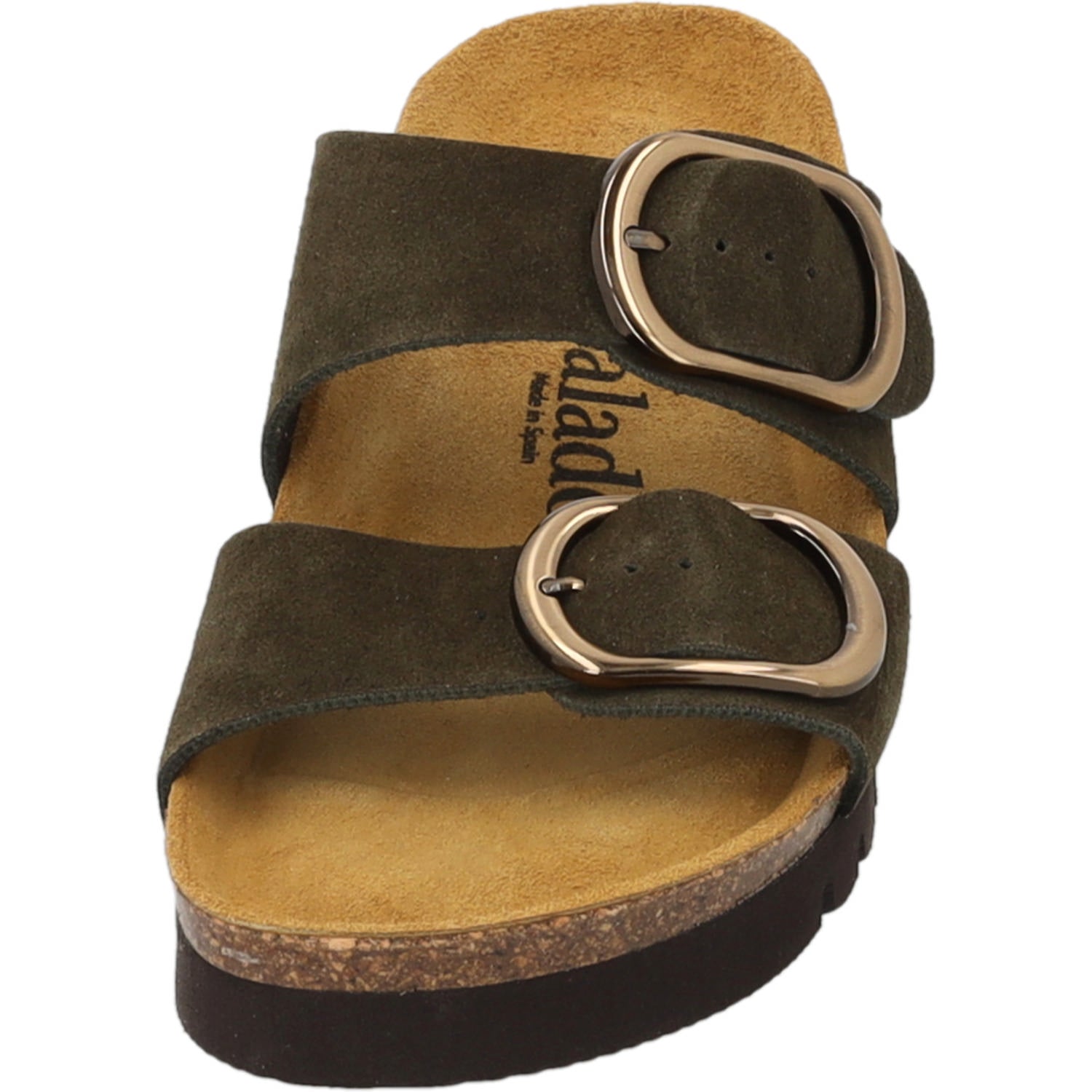 Samos OGS MP Velours Premium Leather Dunkeloliv