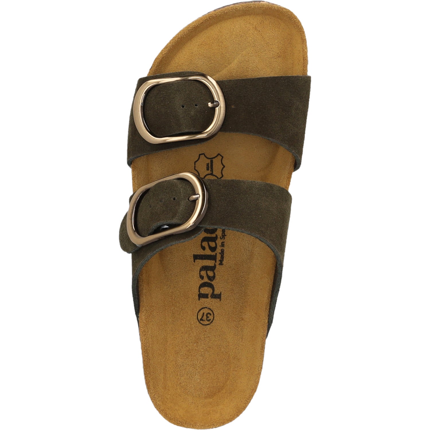Samos OGS MP Velours Premium Leather Dunkeloliv
