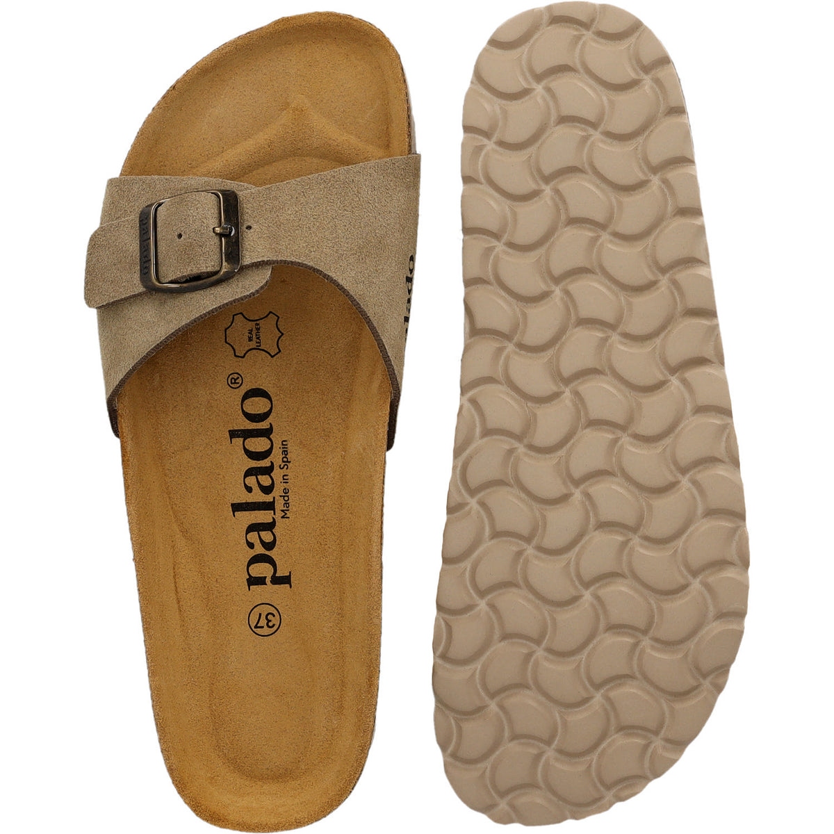 Malta Velours Premium Leather Beige