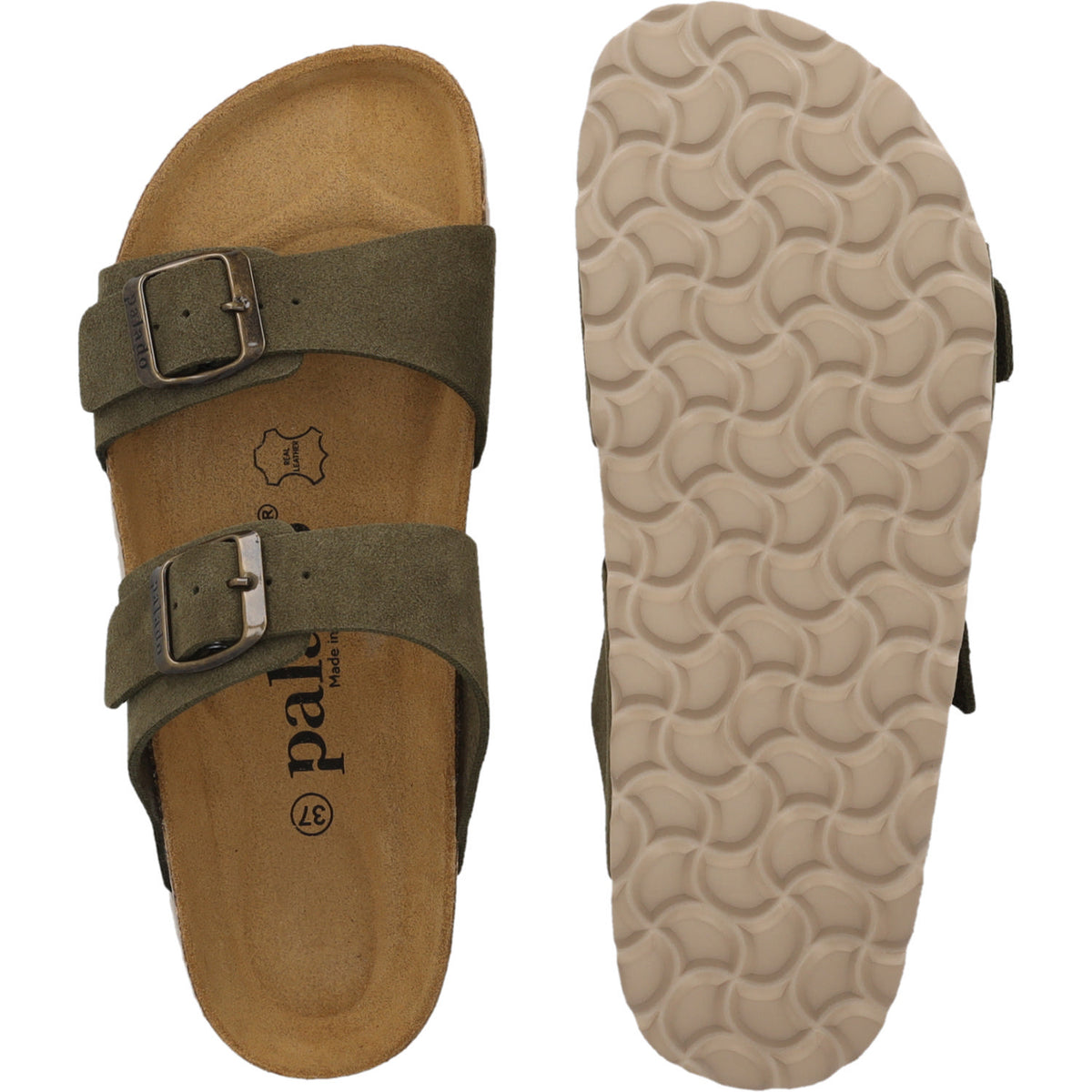 Samos Velours Premium Leather Khaki