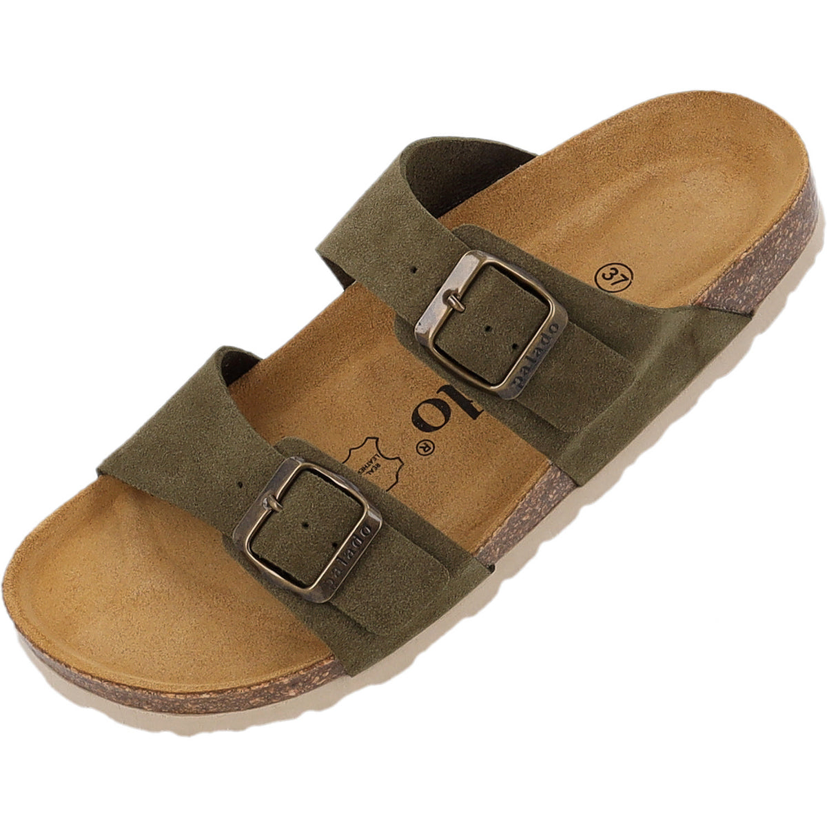 Samos Velours Premium Leather Khaki
