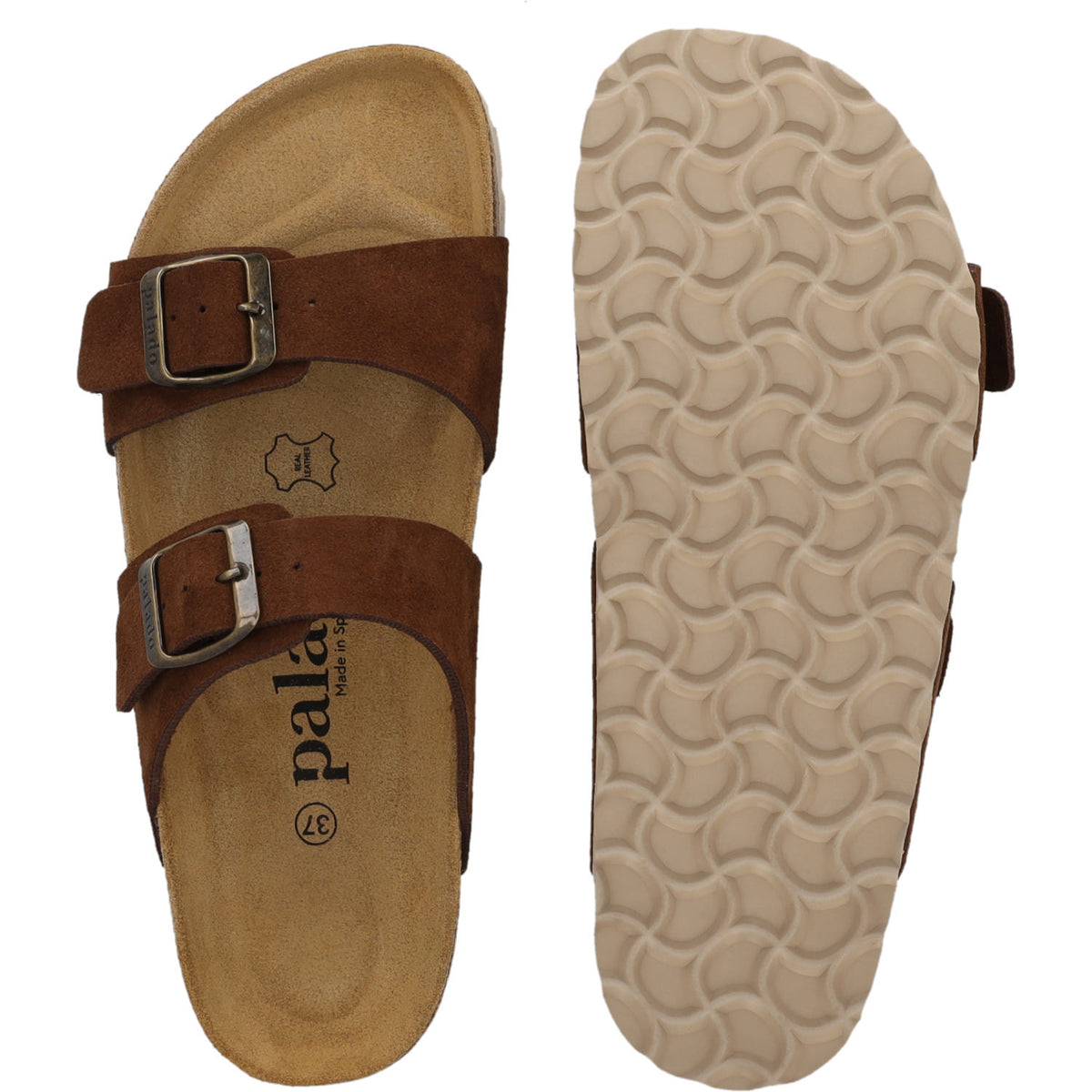Samos Velours Premium Leather Dunkelbraun