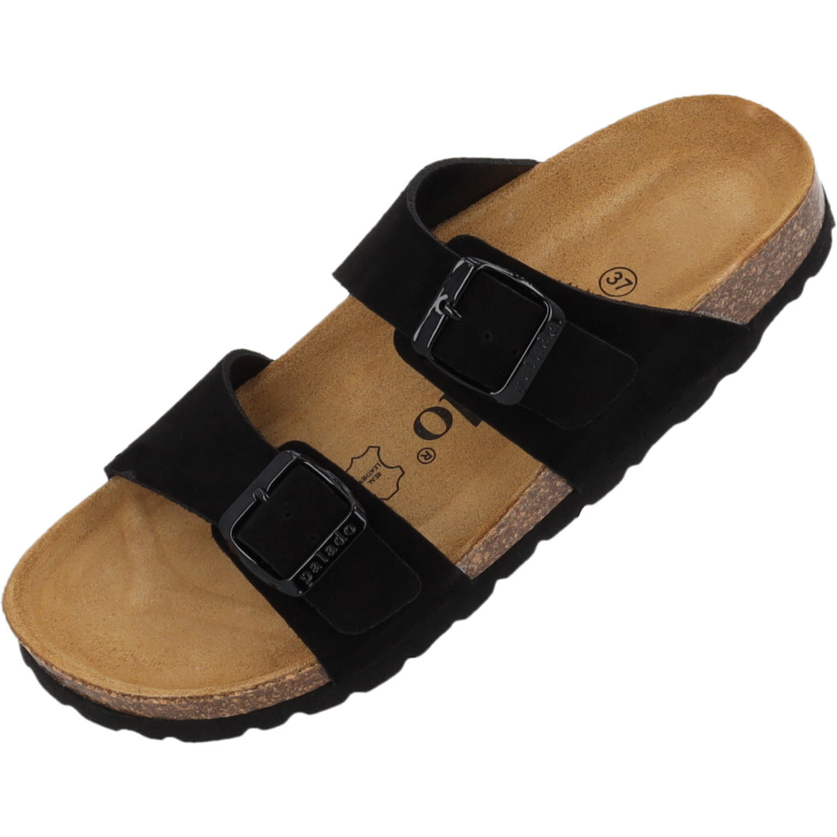 Samos Velours Premium Leather Schwarz