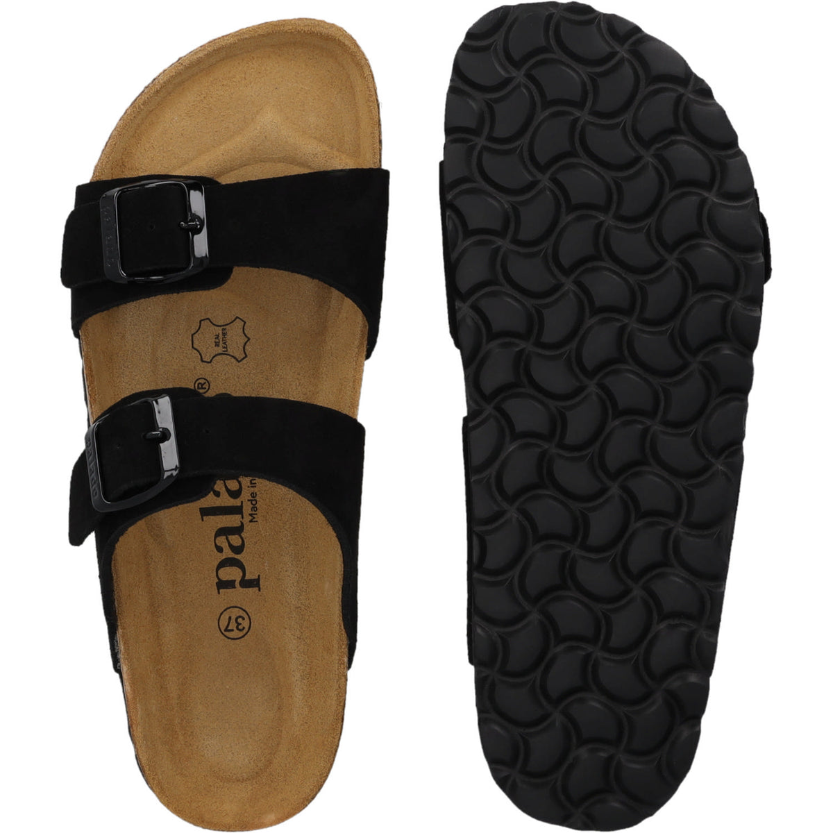 Samos Velours Premium Leather Schwarz