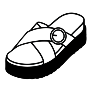 Plateau-sandalen